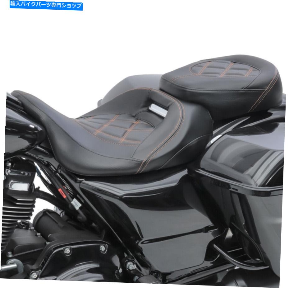 Seats ハーレーCVOストリートグライドのシート11-21ドライバー乗客RH3 Seat for Harley CVO Street Glide 11-21 Driver Passenger RH3
