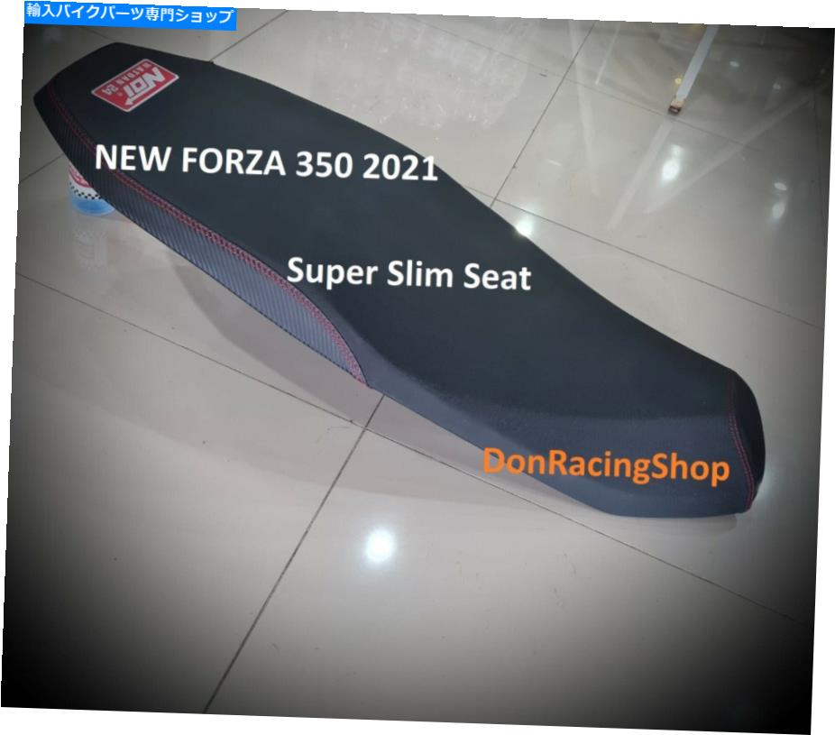 Seats ホンダフォーザ350 Forza350 2021スーパースリムシートドライバーの乗客サドルスポーツ For HONDA Forza 350 Forza350 2021 Super Slim Seat Driver Passenger Saddle Sport