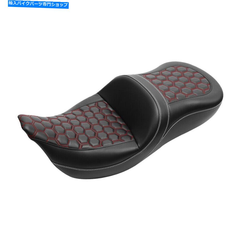 Seats ハーレーツーリングエレクトラグライド2009-2022に適したドライバー助手席のピリオン Driver Passenger Seat Pillion Fit For Harley Touring Electra Glide 2009-2022