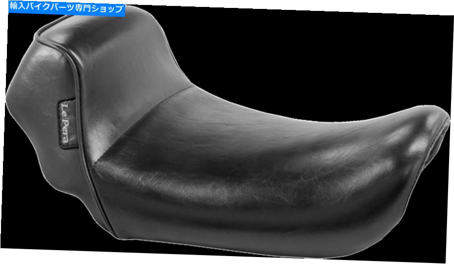 Seats le pera lk-321スプロケットシートブラックスムーズ Le Pera LK-321 Sprocket Seat Black Smooth