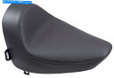 Seats ドラッグブラックソロシートスムーズビニールソーラーリフレクティブハーレーソフトアイルFXST 84-99 Drag Black Solo Seat Smooth Vinyl Solar Reflective Harley Softail FXST 84-99