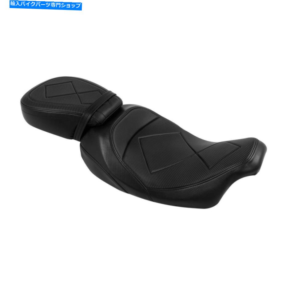 Seats PUレザードライバーとハーレーツーリングロードグライドに適した乗客シート2018 PU Leather Driver & Passenger Seat Fit For Harley Touring Road Glide 09-22 2018