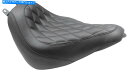 Seats 18-20 HD FLDE FLHC用のトリッパーダイヤモンドワイドソロシートマスタング83008 Tripper Diamond Wide Sol...