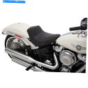 Seats ドラッグスペシャリティスムーズEZ-ONソロシートソーラーリフレクティブFRハーレーファットボーイ18-20 Drag Specialties Smooth EZ-On Solo Seat Solar Reflective fr Harley Fat Boy 18-20