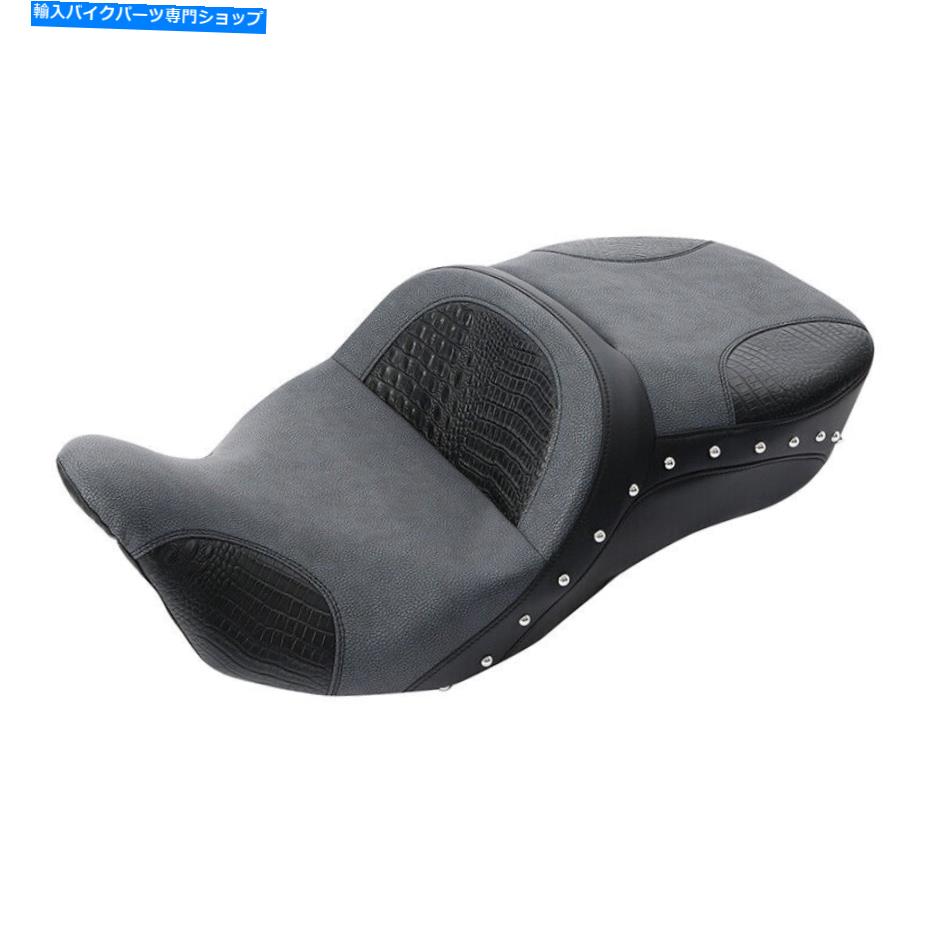 Seats ハーレーツーリングCVOロードグライドキング2009-2022 USに適したドライバーと助手席 Driver & Passenger Seat Fit For Harley Touring CVO Road Glide King 2009-2022 US