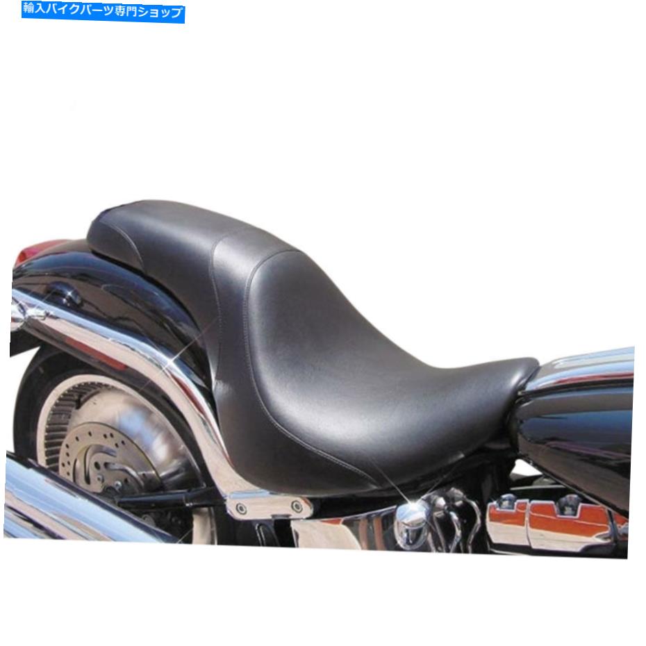 Seats Danny Gray平日スムーズ2アップシート2008-18ハーレーFlhr flhx flht Danny Gray Weekday Smooth 2-Up Seat for 2008-18 Harley FLHR FLHX FLHT
