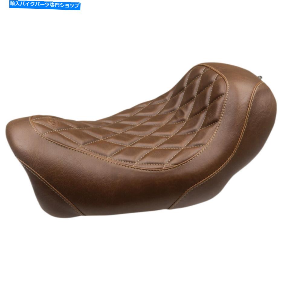 Seats マスタングワイドトリッパーシート - ダイヤモンド（茶色）75043 Mustang Wide Tripper Seat - Diamond (Brown) 75043