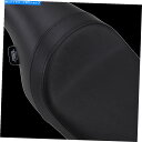Seats DSブラックレザービニールハーレーエレクトラグライド2008-2016の滑らかなプレデターシート DS Black Leather Vinyl Sm...