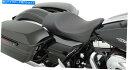 Seats ロープロファイルレザーレディングリーチスムーズなソロシート97-2007ハーレーツーリングドレッサー Low Profile Leather Red...