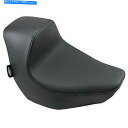 Seats ドラッグスペシャリティスムーズプレーンエズオンマウントソロシートハーレーブレイクアウト用 Drag Specialties Smooth Plain...