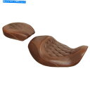 Seats マスタングワイドトリッパーフォワードソロシート - ダイヤモンド(茶色)76711 Mustang Wide Tripper Forward Sol...