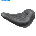 Seats マスタングワイドトリッパーシート - ダイヤモンド(黒)83044 Mustang Wide Tripper Seat - Diamond (Bla...