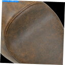Seats DSブラウンレザーハーレーダビッドソン鉄883 2009-2016用のブラウンレザースムースソロシート DS Brown Leather Smoot...