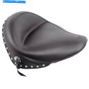 Seats マスタングワイドツアースタッズソロシート-76153 Mustang Wide Touring Studded Solo Seat - 76153