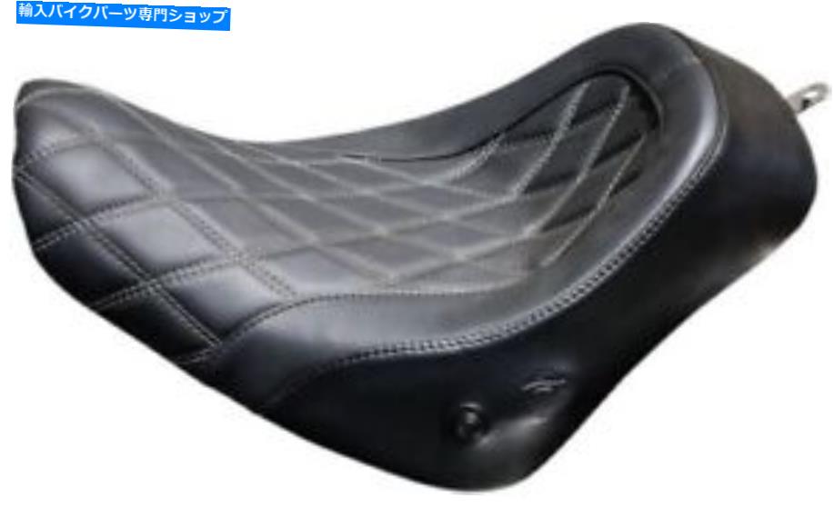 Seats ダニーグレイ21-201DIA平日ソロISTダイヤモンドステッチシート18-19ハーレーソフトアイル Danny Gray 21-201DIA Weekday Solo IST Diamond Stitch Seat 18-19 Harley Softail