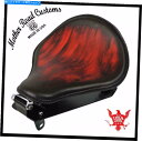 Seats 2014-2021ヤマハボルトスプリングシート変換キットAnt Red Smooth LeatherBCS 2014-2021 Yamaha Bol...