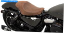 Seats ドラッグスペシャリティシート3/4ソロBRNレザー0804-0747 DRAG SPECIALTIES SEAT 3/4 SOLO BRN LEAT...