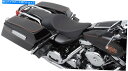 Seats ドラッグスペシャリティスムーズなプロファイルのソロシートは、前向きに配置されています0801-0730 Drag Specialties Smoot...
