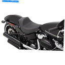Seats ドラッグスペシャリティスムーズプレーンエズオンマウントソロシートハーレーブレイクアウト18-20 Drag Specialties Smooth P...