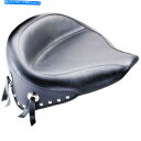 Seats マスタングワイドツアースタッズソロシート-75506 Mustang Wide Touring Studded Solo Seat - 75506