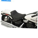 Seats ドラッグスペシャリティソロシートのブラックスムーズソーラーEZ 08-19 HarleySoftail Drag Specialties Black...