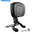 Seats Kuryakyn多目的バックレストブラック1661 Kuryakyn Multi-Purpose Backrest Black 1661