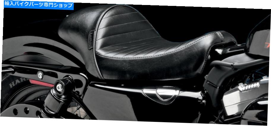 Seats 2010-2021 for Harley Iron 883 XLN le Peraスタブプリーツシートxl '10+ lk-426pt 2010-2021 for Harley Iron 883 XLN LE PERA Stubs Pleated Seat XL '10+ LK-426PT