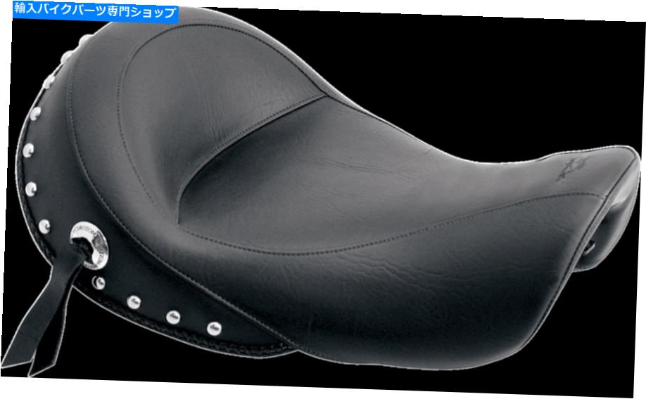 Seats 2008-2017 For Harley Fat Bob FXDFマスタングソロスタッドシートFXD '06 -'17 76106 2008-2017 for Harley Fat Bob FXDF MUSTANG Solo Studded Seat FXD '06-'17 76106