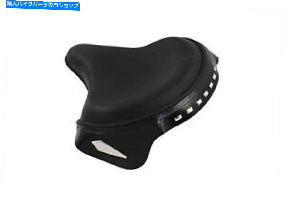 Seats コービンジェントリー警察スピアーズ付きブラックソロシートハーレーダビッドソン Corbin Gentry Police Black Solo Seat with Spears fits Harley-Davidson