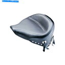 Seats Mustang 75506ビンテージワイドソロシート-Chrome Studded Mustang 75506 Vintage Wide Solo ...