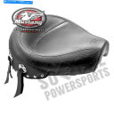 Seats ワイドソロシートフロント幅15インチクロムスタッドXLH1200 Sportster 1200(1996-2003) Wide Solo Seat ...