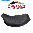 Seats 2008年から2017年のマスタングワイドトリッパーソロシートハーレーデビッドソンFXDFファットボブ-EO Mustang Wide Trippe...