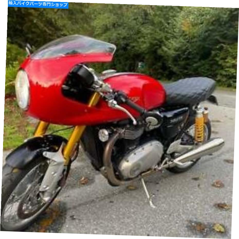 Seats Triumph Thruxton R 1200シート（リアルレザー）には、ベース、新しい、フルダイヤモンドデザインが含まれています TRIUMPH THRUXTON R 1200 SEAT(Real Leather) include Base,New,Full Diamond Design