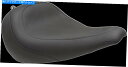Seats マスタングワイドトリッパーソロフロントシート付きドライバーバックレストブラック75834 Mustang Wide Tripper Solo Front Seat W/O Driver Backrest Black 75834