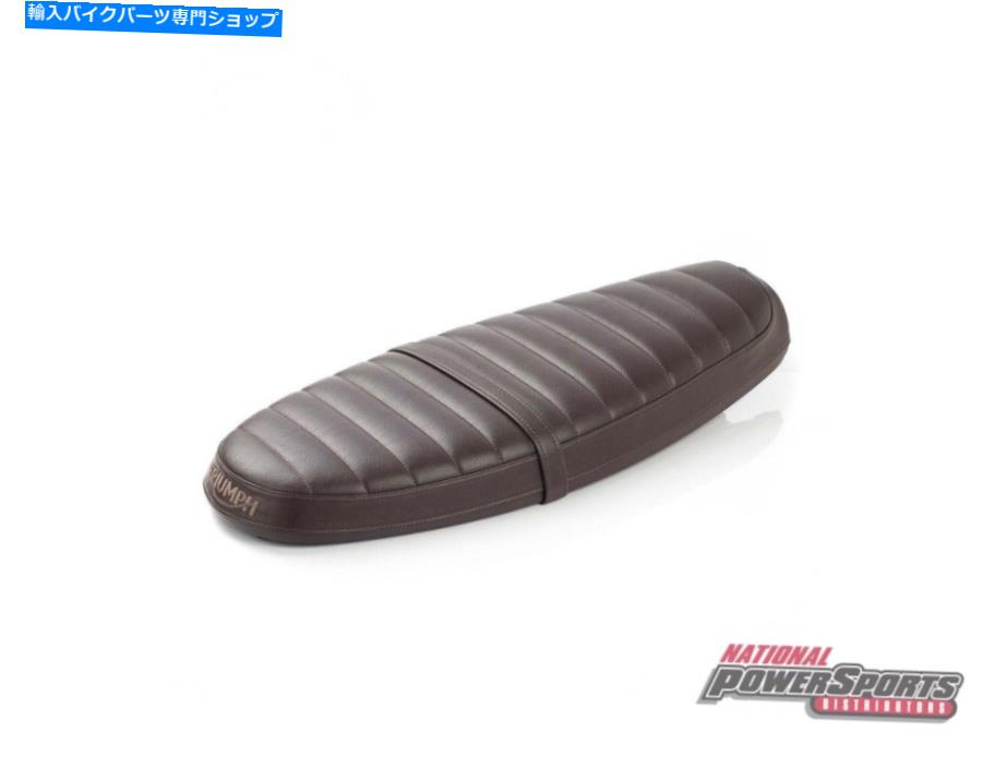 Seats 2017-2022 Triumph Street Scrambler Ribbed Bench Seat ** New ** Brown 2017 - 2022 TRIUMPH STREET SCRAMBLER RIBBED BENCH SEAT **NEW** BROWN