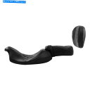Seats ドライバーライダーの助手席w/sissy barバックレストハーレーツアーにフィット09-22 Driver Rider Passenger Sea...