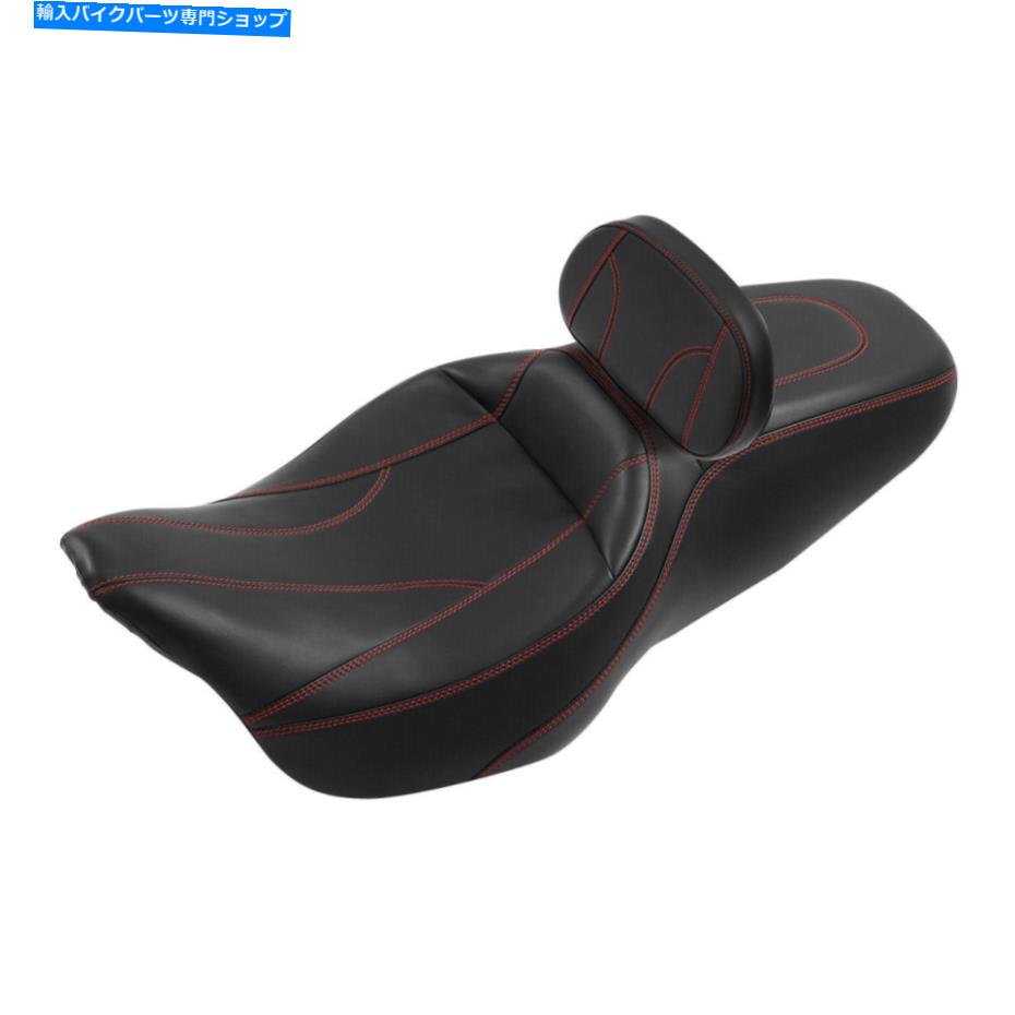 Seats ドライバー助手席 +ハーレーエレクトラロードグライドにフィットするライダーパッド09-22 20 21 Driver Passenger Seat + Rider Pad Fit For Harley Electra Road Glide 09-22 20 21