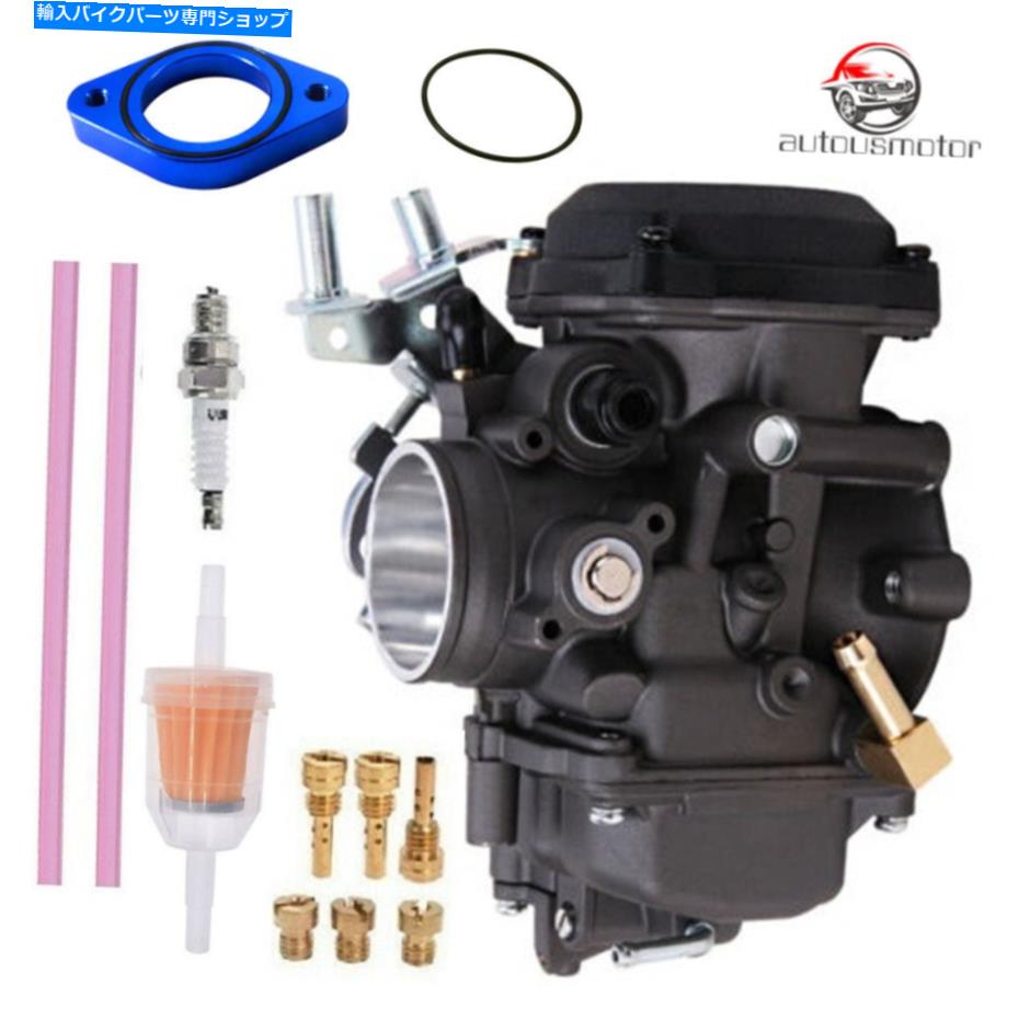 Carburetor CV 40mmキャブレタースポーツスター883 1200エレクトラグライド＆インテークマニホールドブーツ CV 40mm Carburetor For Sportster 883 1200 Electra Glide & Intake Manifold Boot