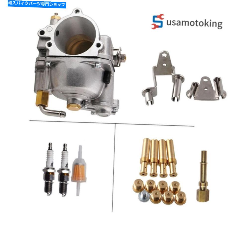 Carburetor ハーレーのビッグツイン＆スポーツスターショータースーパーE＆スパークプラグのキャブレタ..