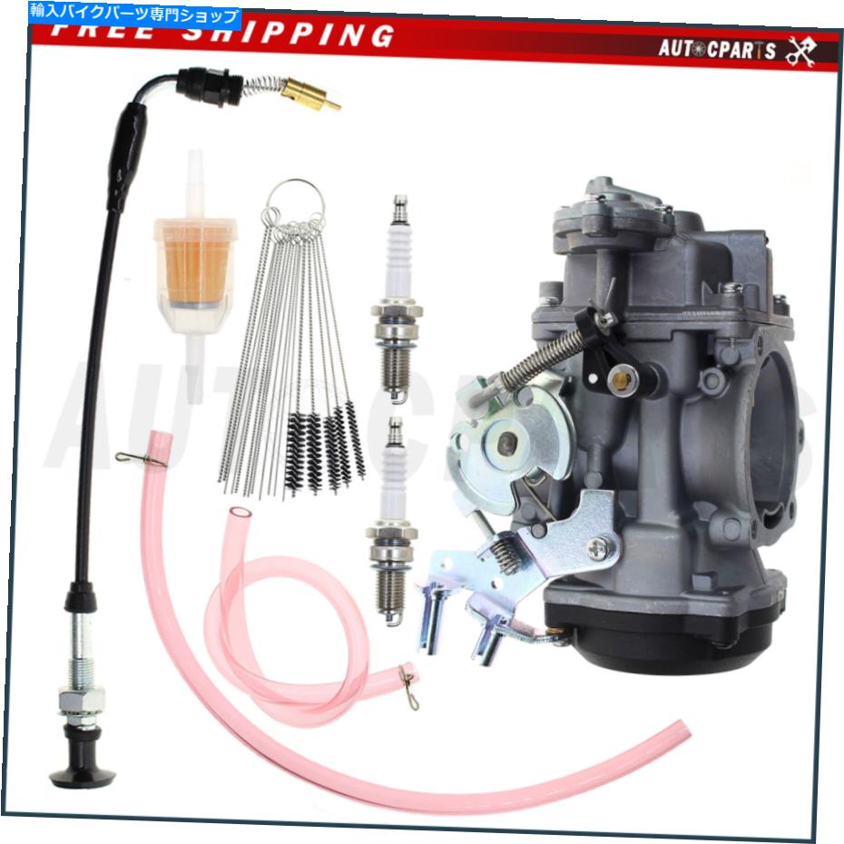 Carburetor H-D Low Rider Night Traneのための新しいCV 40mmキャブレター炭水化物アセンブリ New CV 40MM Carburetor Carb Assembly For H-D Low Rider Night Train