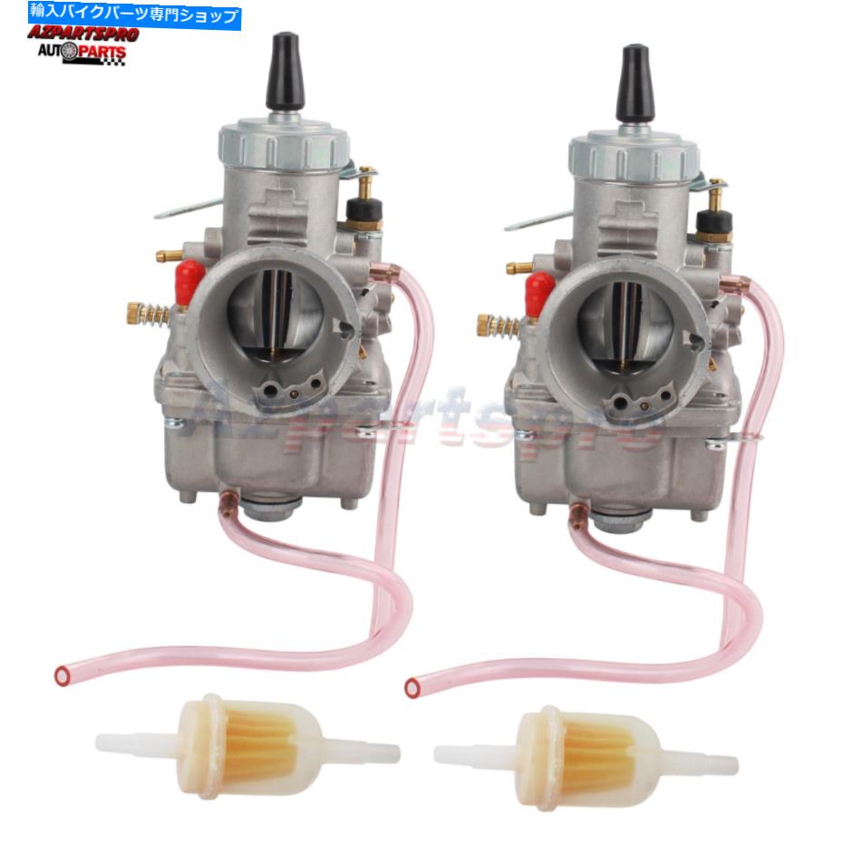 Carburetor ホンダCL350 1969 1970 1971 1972 1972の2PCS左キャブレターと燃料フィルター 2pcs Left Carburetor & Fuel Filter For Honda CL350 1968 1969 1970 1971 1972 1973