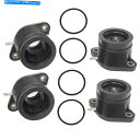 Carburetor キャブレターインレットマニホールド炭水化物吸気ラバー&OリングヤマハXJR1200 / SP 94-98 Carburetor Inlet...