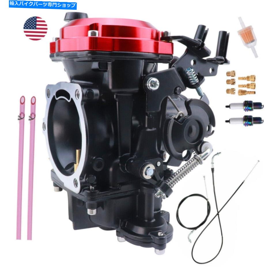 Carburetor CV 40mmキャブレター51'''ThrottleケーブルハーレーDavidson Softail Dyna＆FXR 88-16 CV 40mm Carburetor 51''Throttle Cable For Harley Davidson Softail Dyna&FXR 88-16