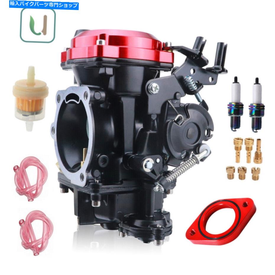 Carburetor CV40 Harley Sportster 883 1200 XL883 XLH1200の吸気マニホールドw/吸気マニホールドw/ Carburetor w/Intake Manifold for CV40 Harley Sportster 883 1200 XL883 XLH1200