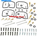 Carburetor 部品無制限のキャブレター再構築キット川崎ZR750(ZR-7)2000、(ZR-7S)01-03 Parts Unlimited Carb...