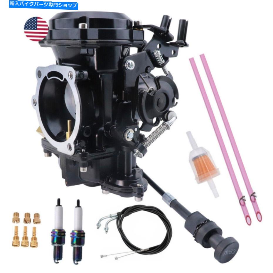 Carburetor ハーレーダビッドソンスポーツスター883 1200用のキャブレターCV40＆51 ''スロットルケーブル Carburetor CV40 & 51'' Throttle Cable For Harley-Davidson Sportster 883 1200
