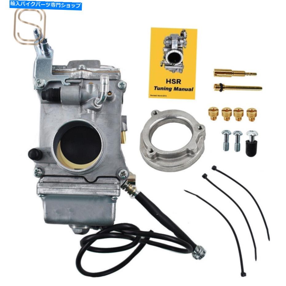 Carburetor ミクニHSR42 HSR 42mm TM42-6ハーレーデビッドソンエヴォ＆トゥインカムキャブレター炭水化物 For Mikuni HSR42 HSR 42mm TM42-6 Harley Davidson EVO & Twincam Carburetor Carb