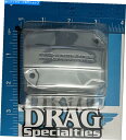 Brake Master Cylinders Nos Drag Specialties 0611-0031クロムフロントブレーキマスターシリンダーカバーハーレー...