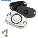 Brake Master Cylinders ドラッグスペシャリティクロムリアマスターシリンダーカバー-1731-0604 Drag Specialties C...