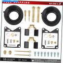 Carburetor Part 2セットキャブレター修理キットとヤマハVirago XV750用ダイアフラムフロート1981-1983 2set Carbure...